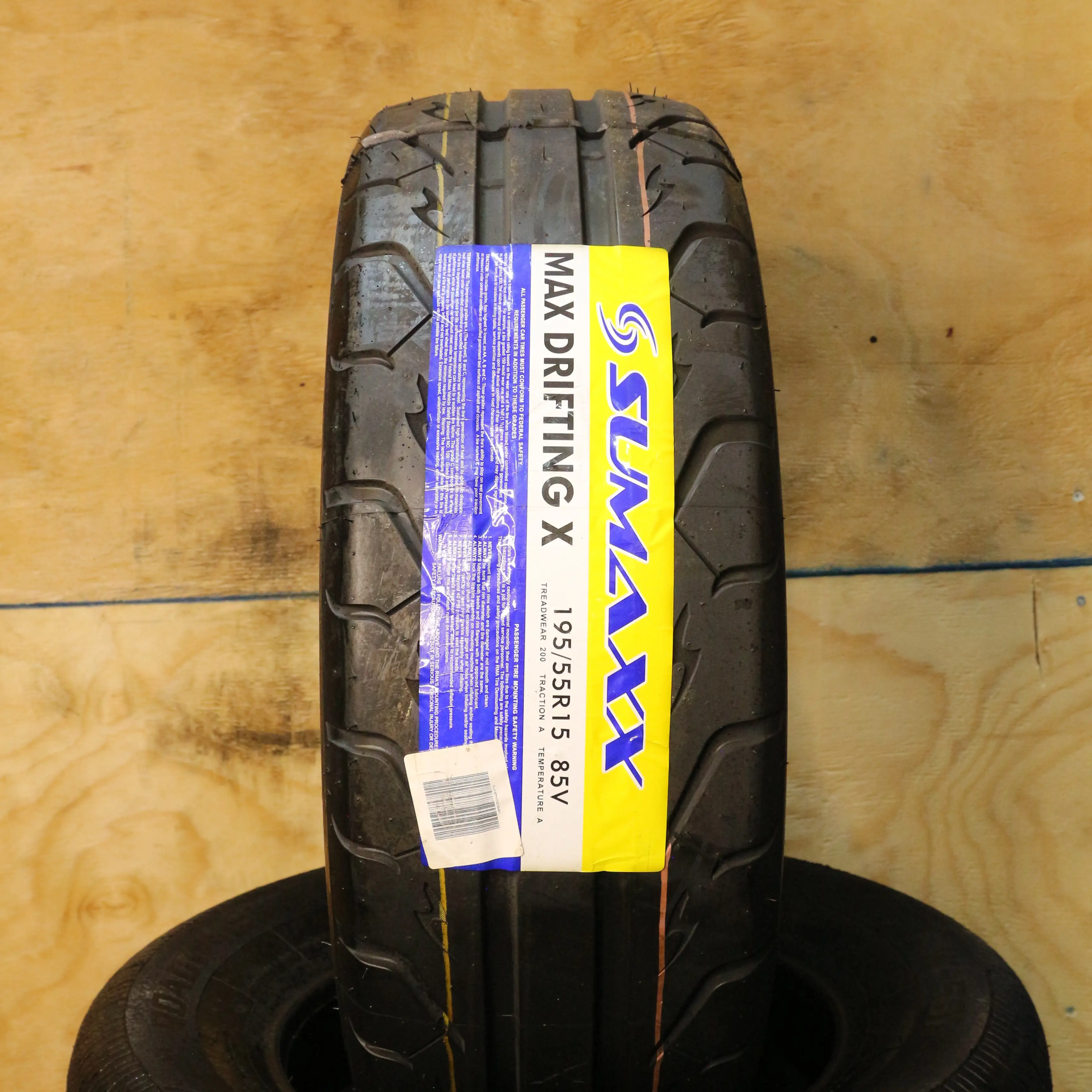 Neumático 195/55R15 SUMAXX MAX DRIFTING X 85V . Instalaci