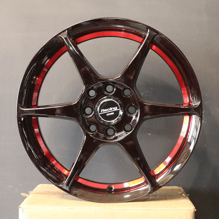 P1561045BUCRED Llanta Aro 15X6.5 4X100/114 Et 35 P1 1