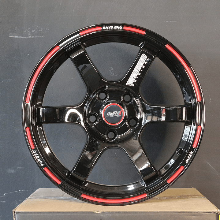 15H6146C Llanta Aro 15X7 5X100 Qbr Et 28 1