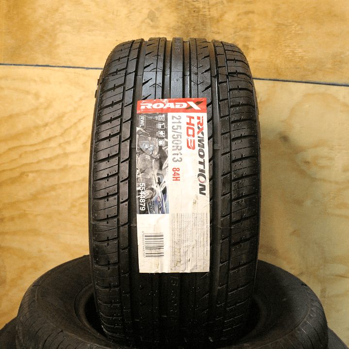 Neumático 215/50R13 ROADX RXMOTION H03 LETRA BLANCA 84H 1