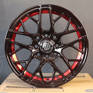 HURR461045BUCRED Llanta Aro 14X6 4X100/114 Bucred Et 35