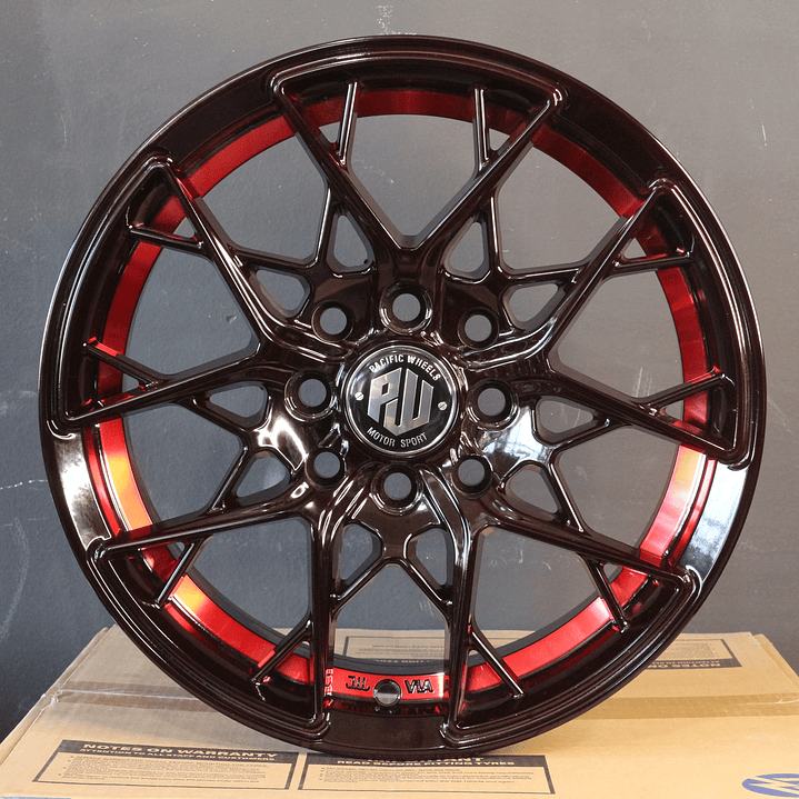 MIGL461045BUCRED Llanta Aro 14X6 4X100/114 Bucred Et 35 1