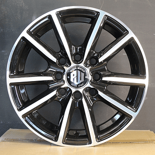 TYPHO351045BM Llanta Aro 13X5.5 4X100/114 Bm Et 35