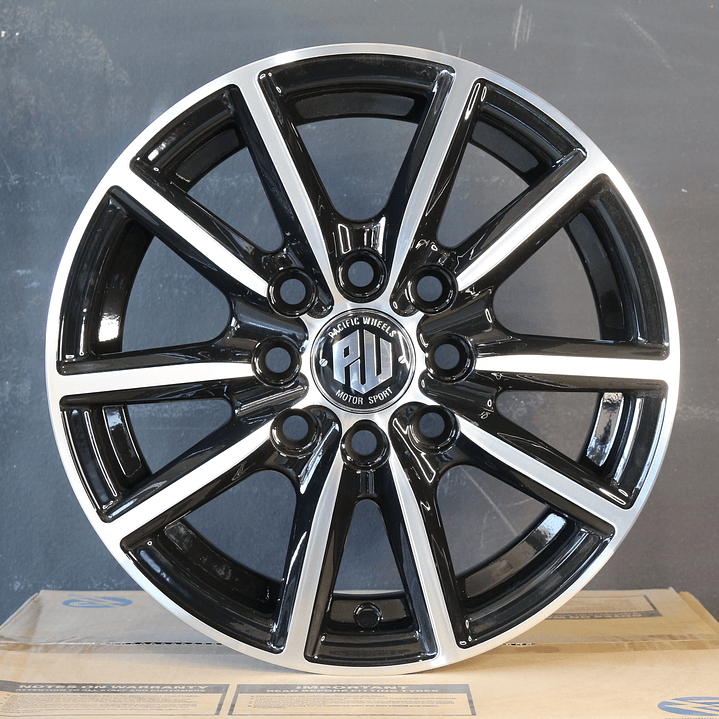 TYPHO351045GM Llanta Aro 13X5.5 4X100/114 Gm Et 35 1