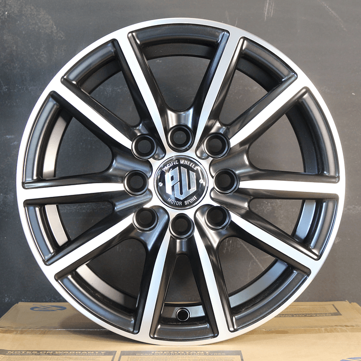 TYPH351045MBM Llanta Aro 13X5.5 4X100/114 Mbm Et 35 1