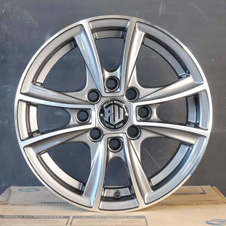 CRUZAD351045GM Llanta Aro 13X5.5 4X100/114 Gm Et 35 1