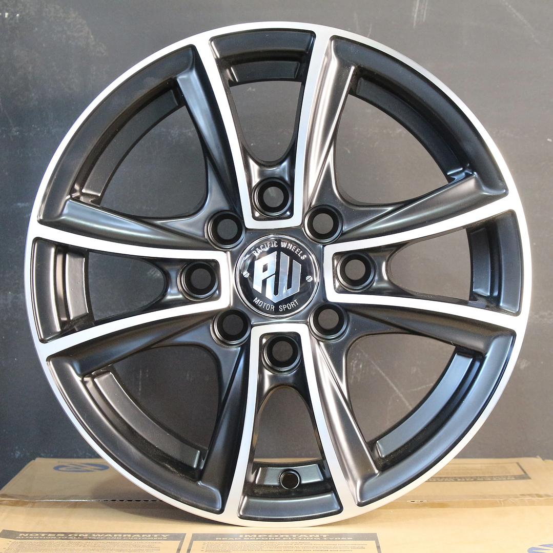 CRUZAD351045MBM Llanta Aro 13X5.5 4X100/114 Mbm Et 35 1