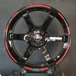 17H6146B Llanta Aro 17X7,5 4X100/114 Qbr