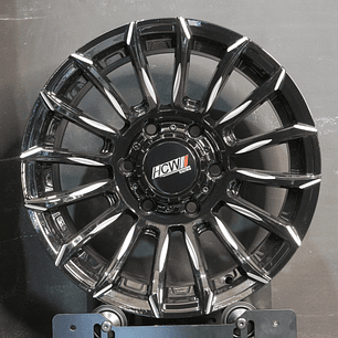 16N0730B Llanta Aro 16X8 6X139 Bk Et 0