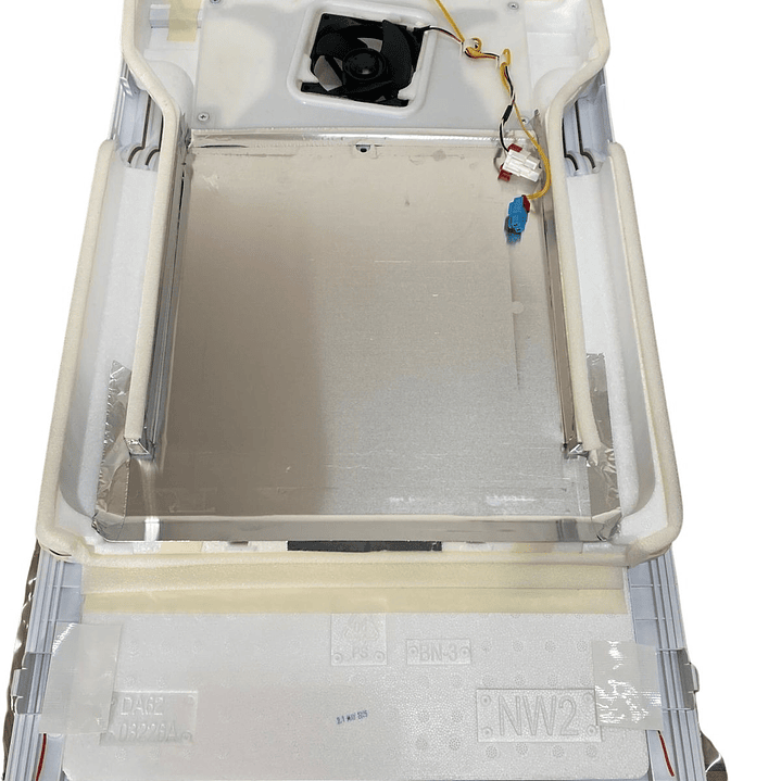 Cubierta del evaporador de alimentos frescos y conjunto de ventilador del refrigerador Samsung DA97-11823A 3