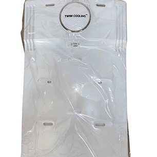 Cubierta del evaporador de alimentos frescos y conjunto de ventilador del refrigerador Samsung DA97-11823A