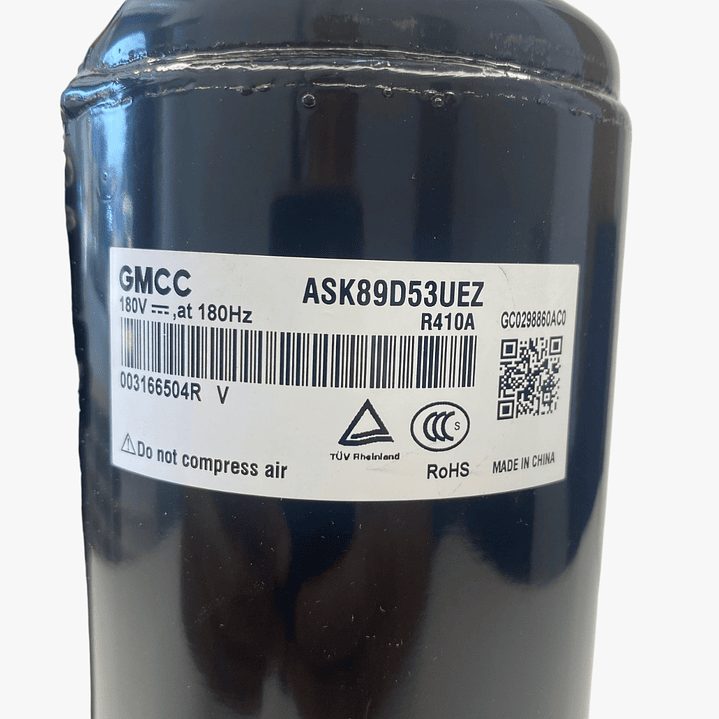 Compresor Hermético Rotativo Gmcc Ask89d53uez 6
