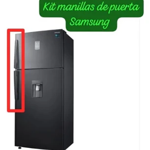 Kit Manilla Puerta Refrigerador Samsung RT53K6541BS Negro
