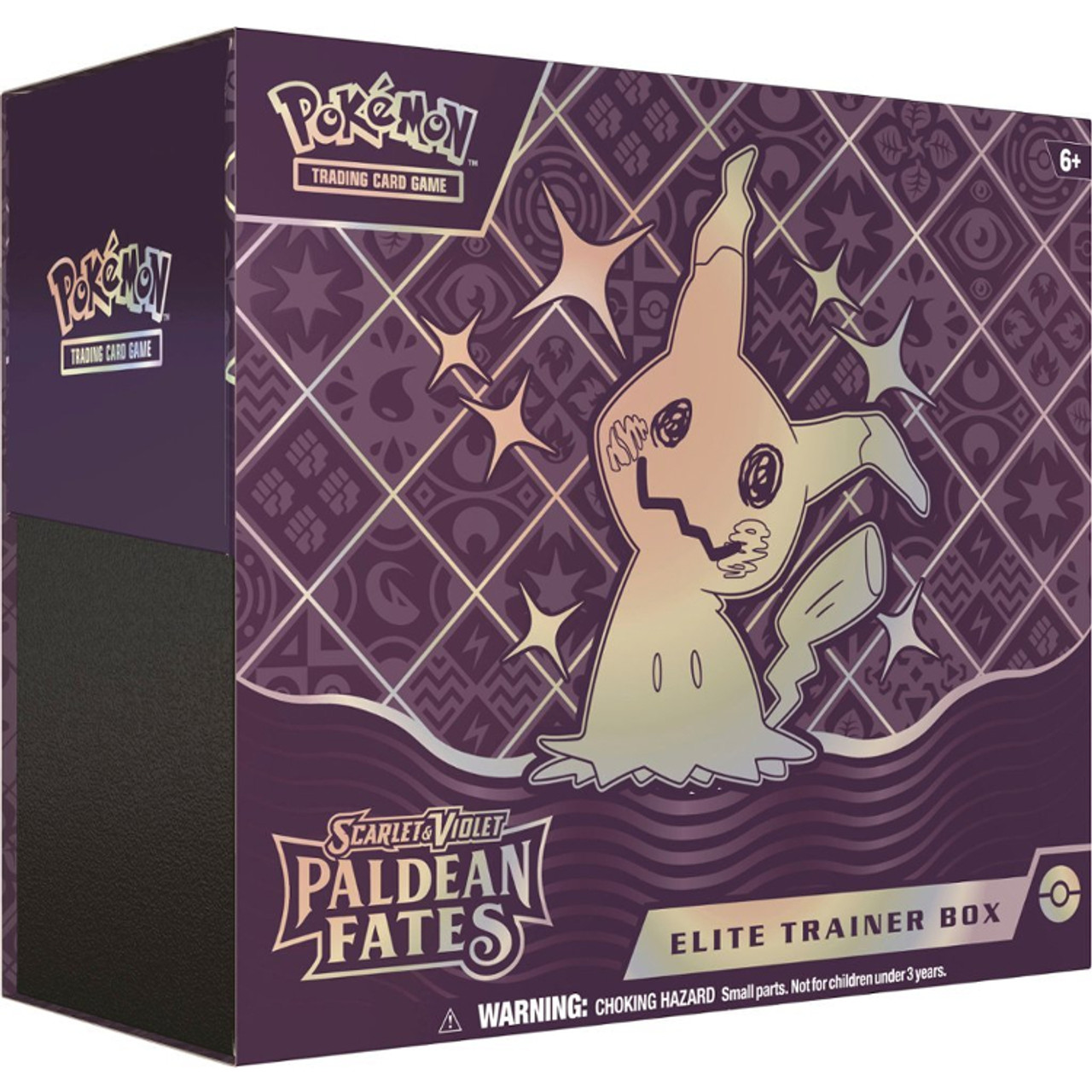 ポケモンカードゲーム Paldean Fates Elite Trainer Box Mimikyu Paldean Fates Elite Trainer Box - Español
