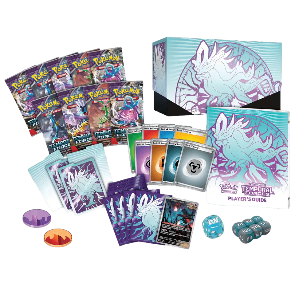 Juego Cartas Pokemon - Temporal Forces - ETB - Ingles 3