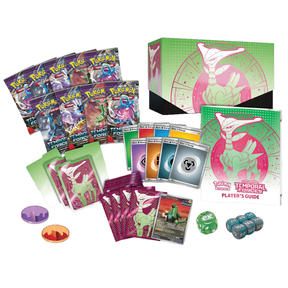 Juego Cartas Pokemon - Temporal Forces - ETB - Ingles 3