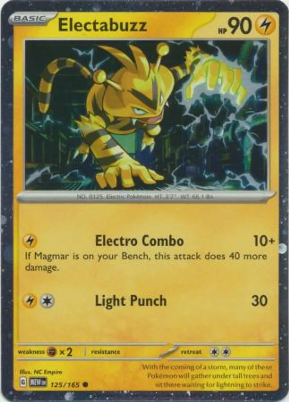 Electabuzz - 125/165 - Holo Promo (Español) 1