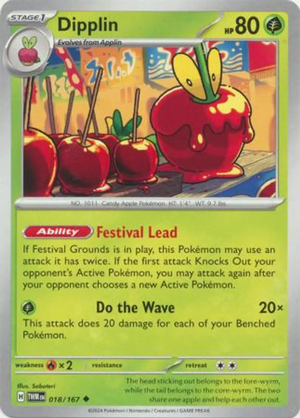 Dipplin - 018/167 - Uncommon 1