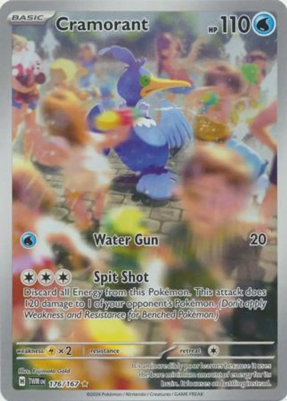 Cramorant - 176/167 - Illustration Rare 1