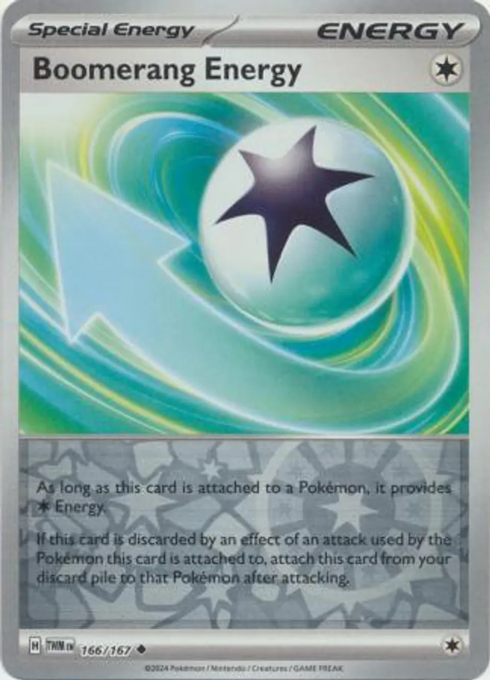 Boomerang Energy - 166/167 - Uncommon Reverse Holo 1