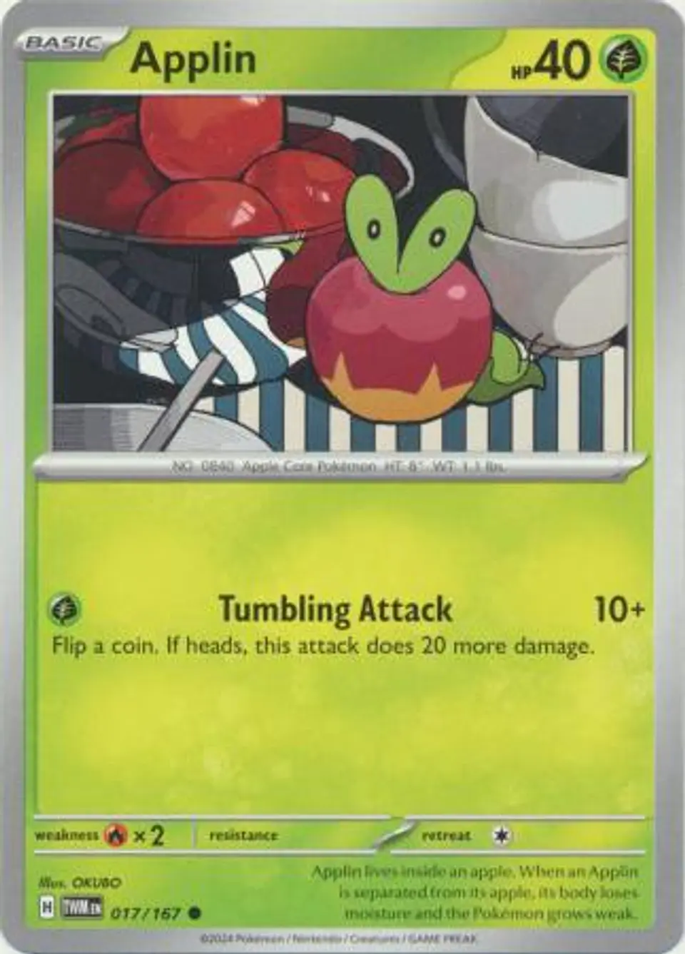 Applin - 017/167 - Common 1