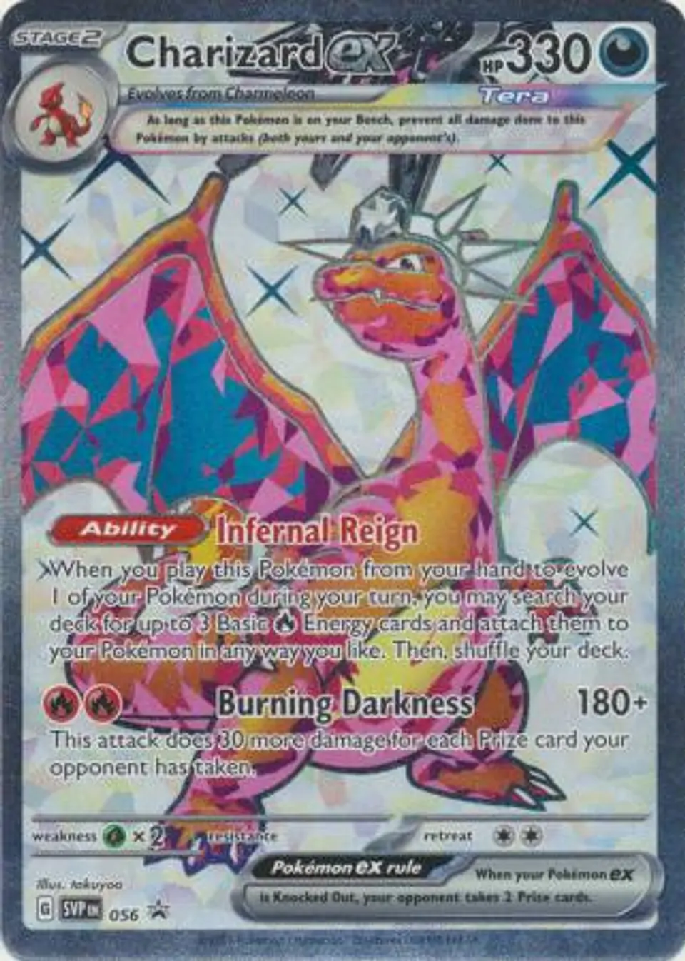 Charizard ex - SVP056 - Promo (Español) 1