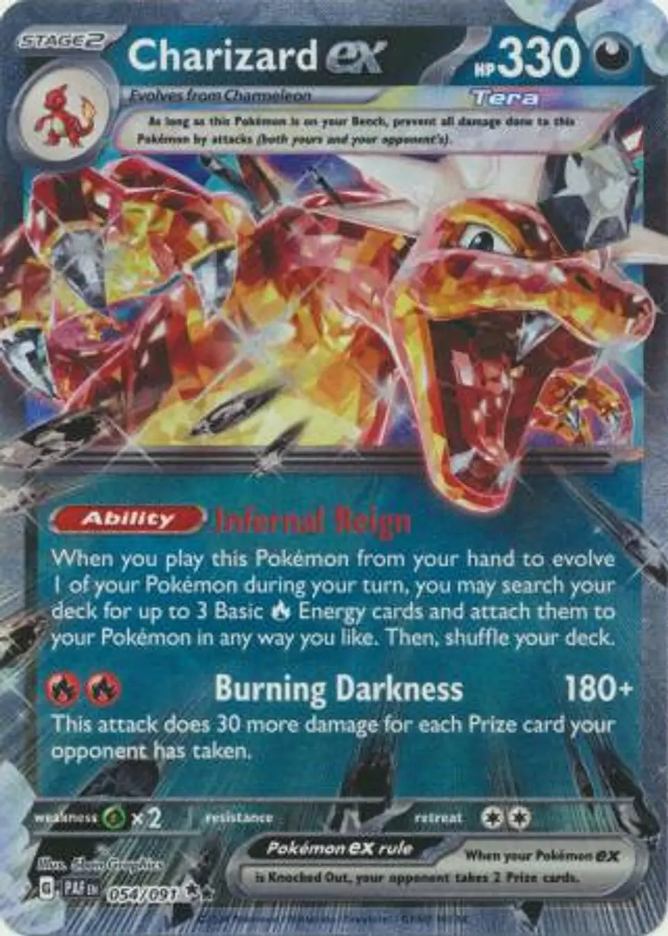Charizard ex - 054/091 - Ultra Rare 1