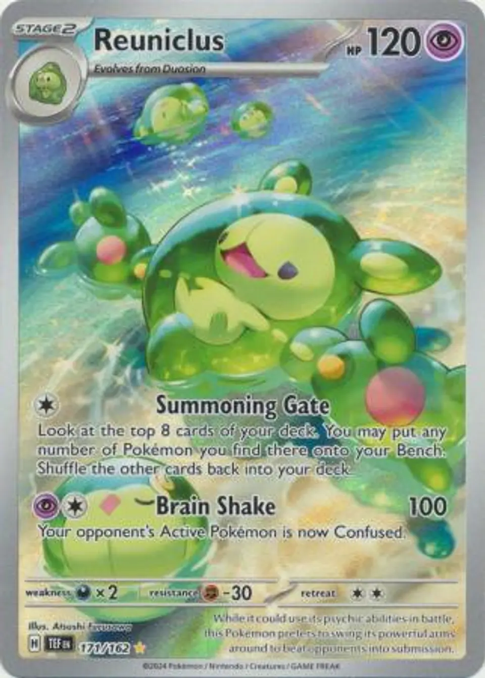 Reuniclus - 171/162 - Illustration Rare (Español) 1