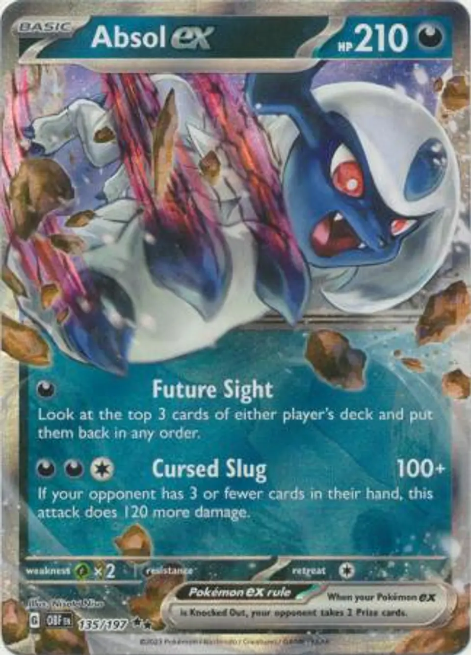 Absol ex - 135/197 - Ultra Rare 1