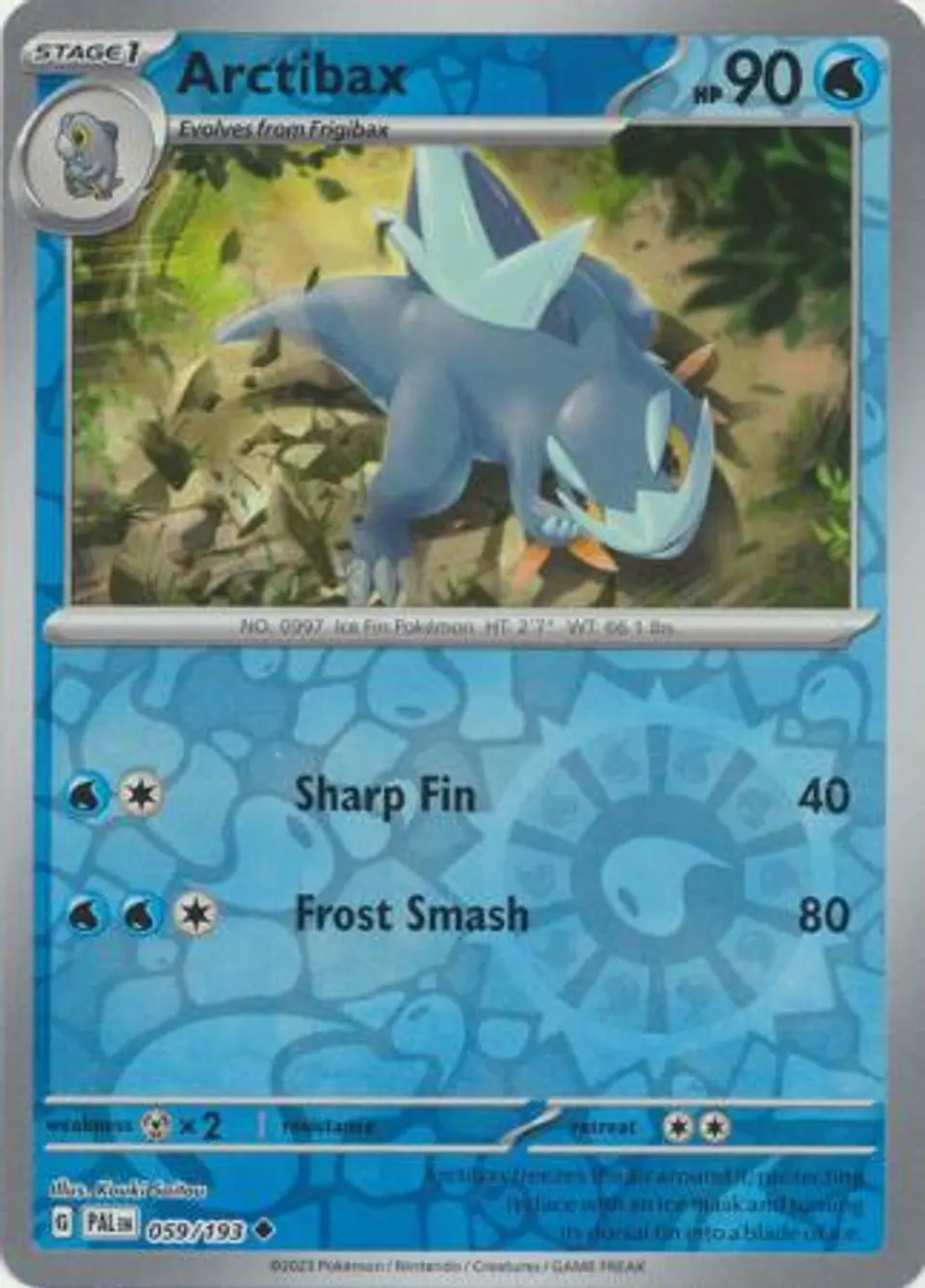 Arctibax - 059/193 - Uncommon Reverse Holo (Español) 1