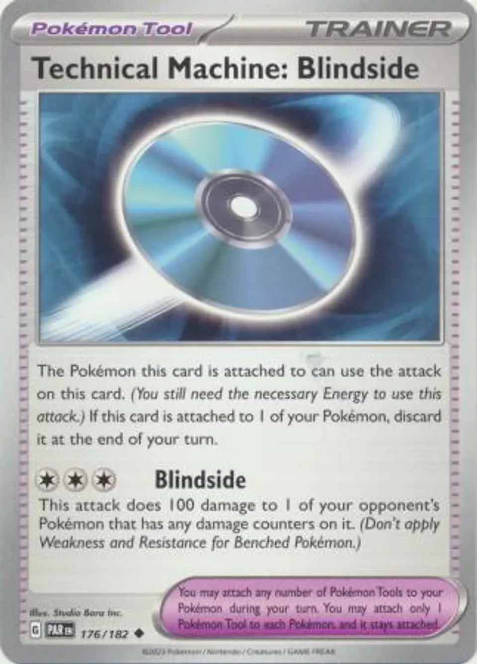 Technical Machine: Blindside - 176/182 - Uncommon 1