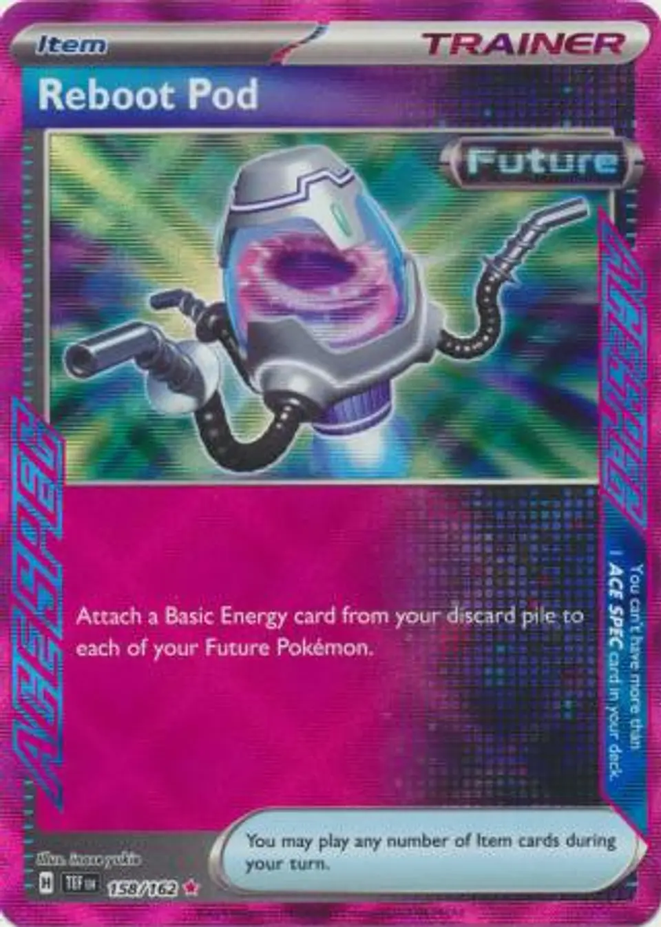 Reboot Pod - 158/162 - Ace Rare 1