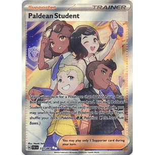 Paldean Student - 231/091 - Illustration Rare (Español)