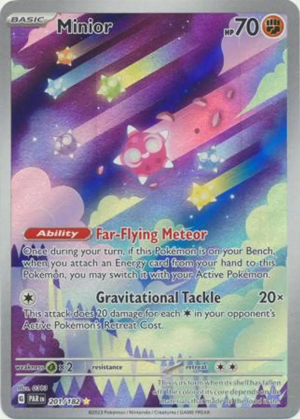 Minior - 201/182 - Illustration Rare 1