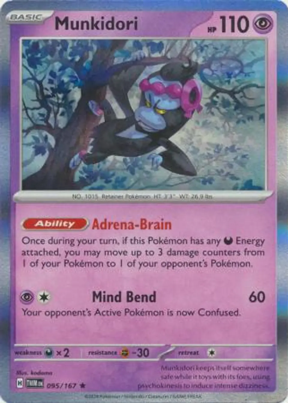 Munkidori - 095/167 - Holo Rare 1