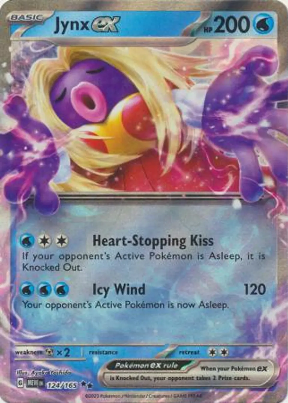Jynx ex - 124/165 - Ultra Rare 1