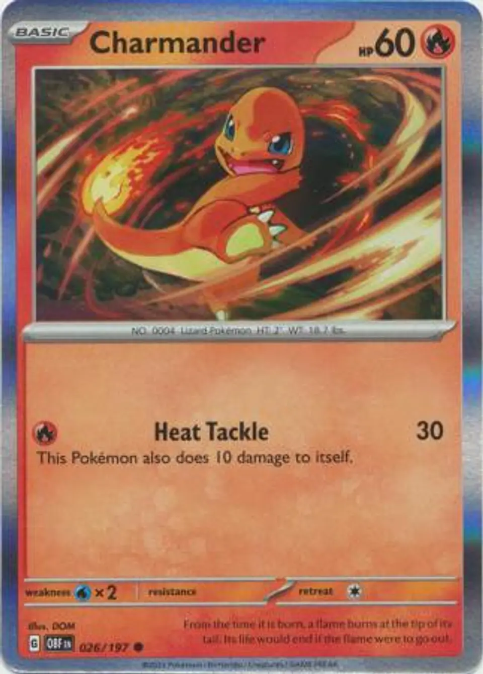 Charmander - 026/197 - Holo Promo 1