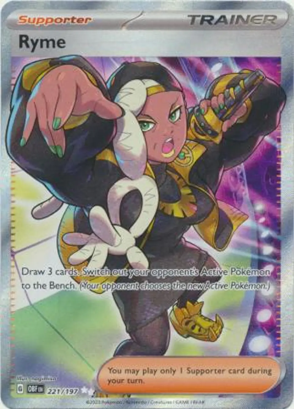 Ryme - 221/197 - Full Art Secret Rare 1