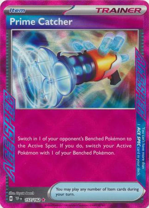 POKEMON Prime Catcher - 157/162 - Ace Rare ESPAÑOL