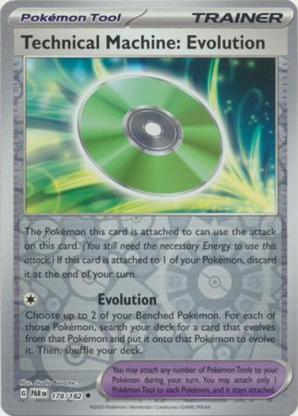 Technical Machine: Evolution - 178/182 - Uncommon Reverse Holo 1