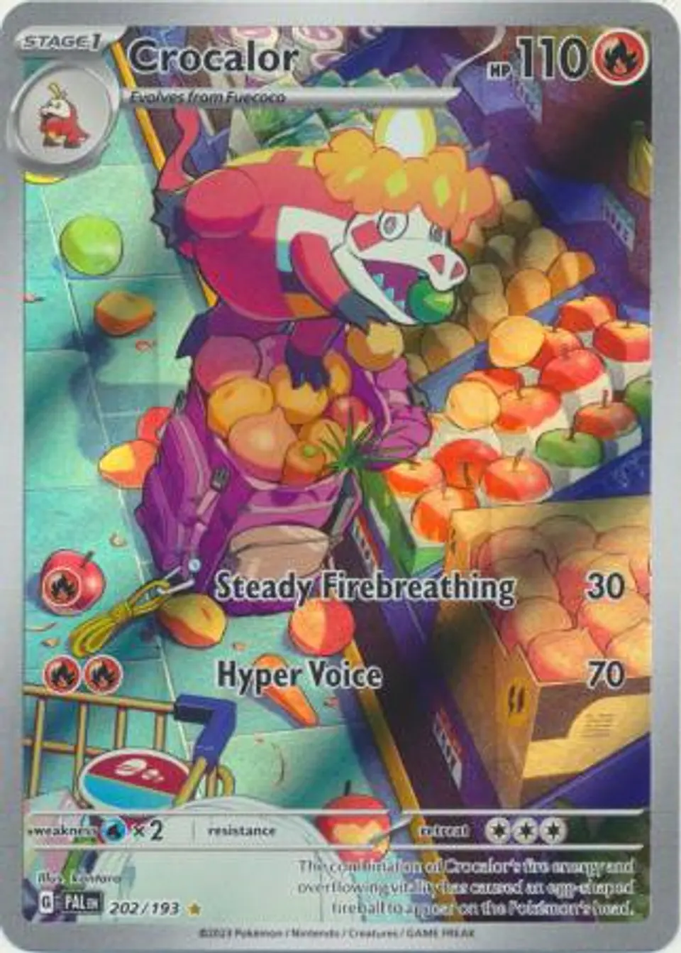 Crocalor - 202/193 - Illustration Rare 1