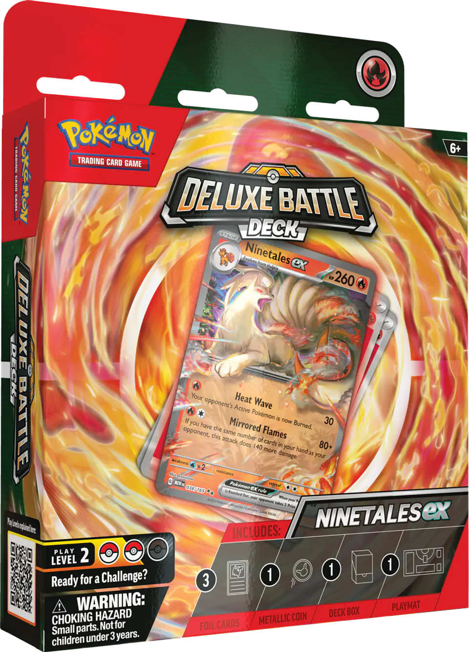Pokemon TCG Ninetales ex Deluxe Battle Deck Español (Temporal Forces) 1