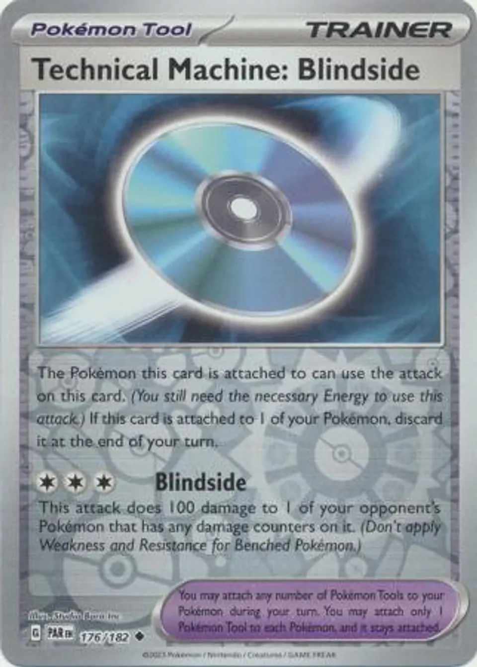 Technical Machine: Blindside - 176/182 - Uncommon Reverse Holo 1