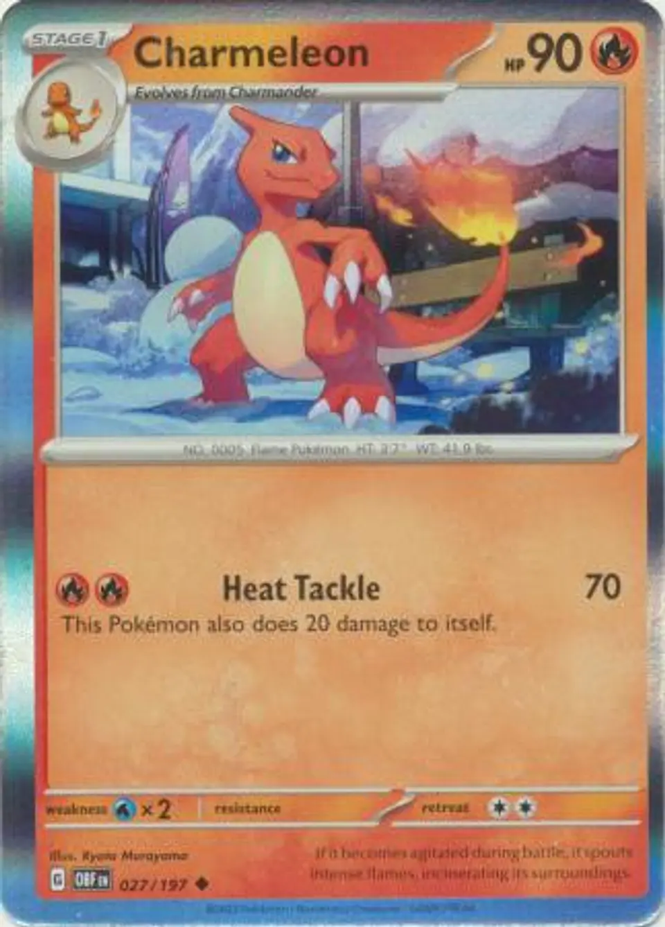 Charmeleon - 027/197 - Holo Promo 1