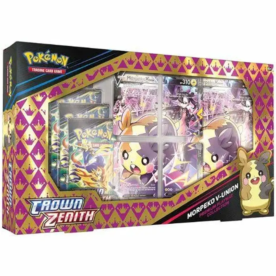 Crown Zenith: Morpeko V union Premium Playmat Collection (Español) 1