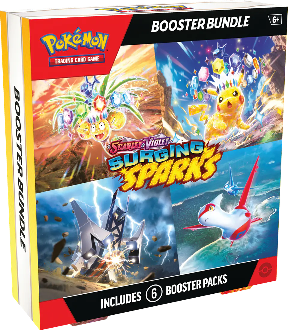 Pokemon TCG Surging Sparks - Booster Bundle English 1