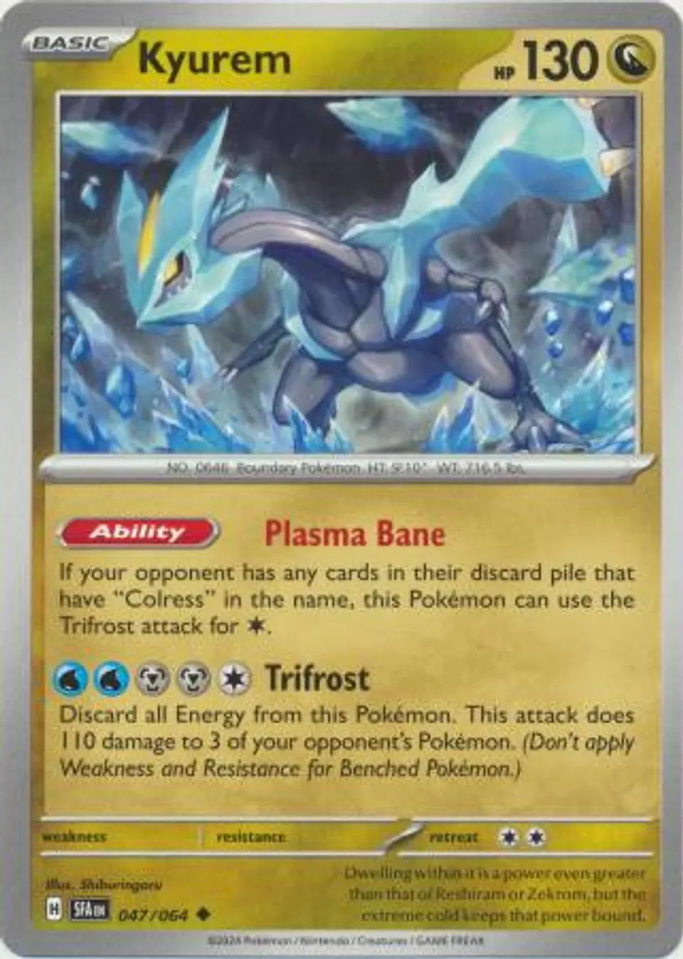 Kyurem - 047/064 - Uncommon 1