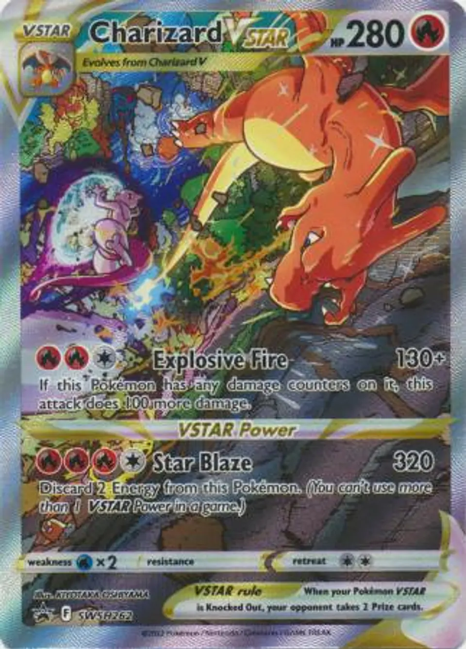 Charizard VSTAR - SWSH262 - Alternate Art Promo 1