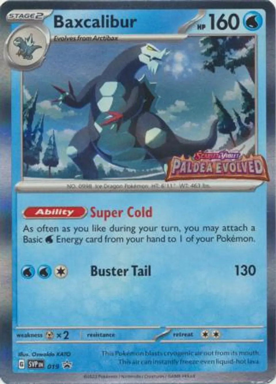 Baxcalibur - SVP019 - Prerelease Promo 1