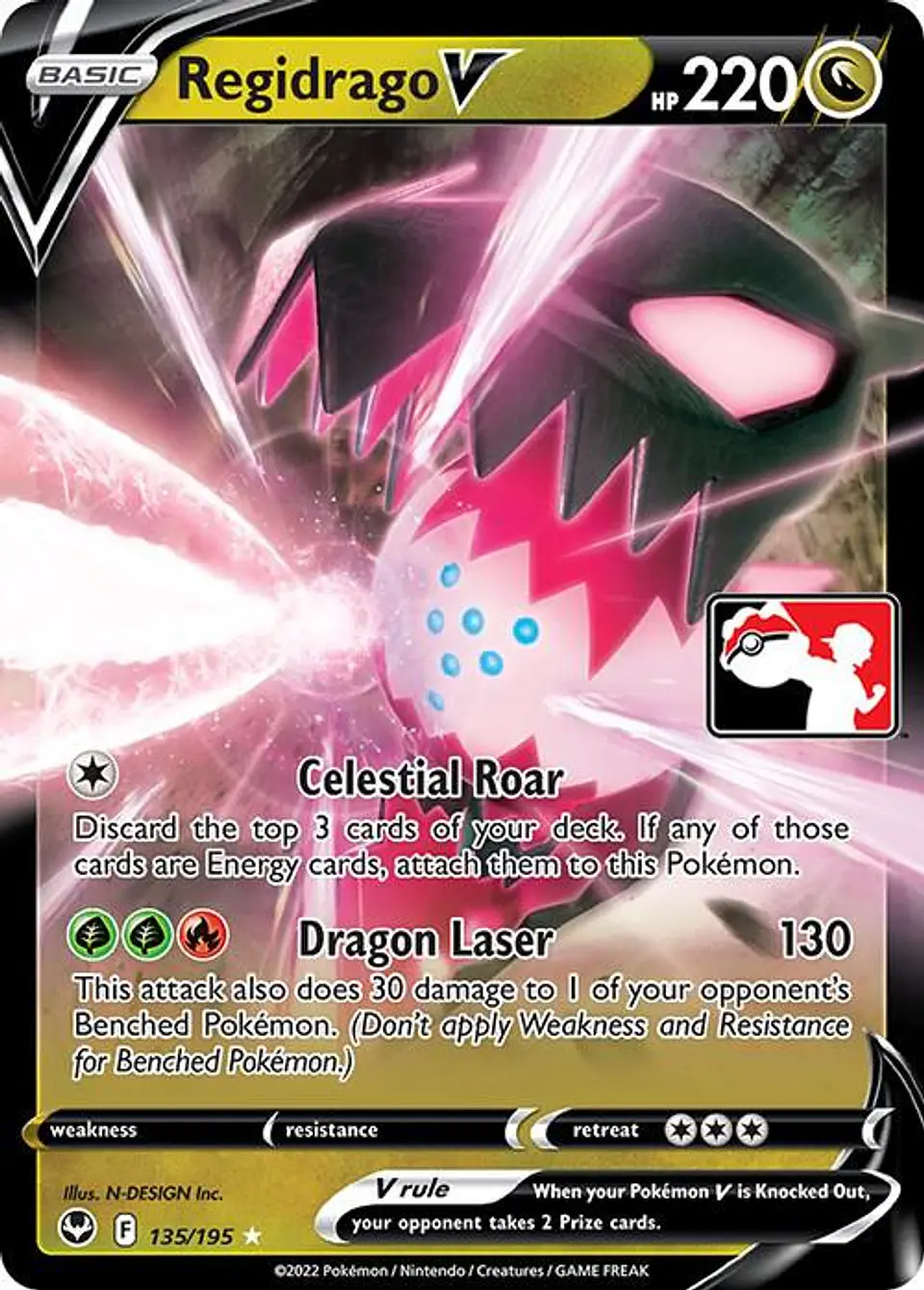 Regidrago V - Prize Pack Series Cards (Español) 1